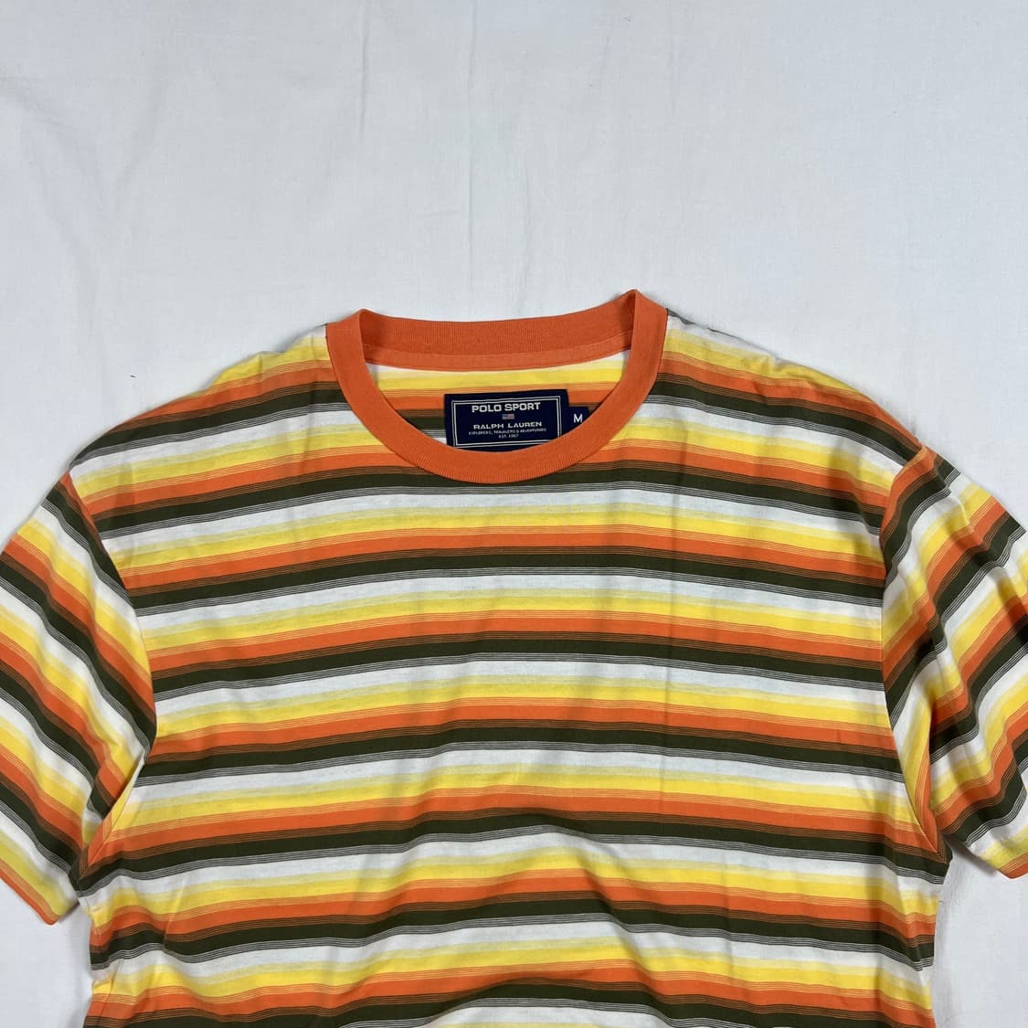 90‘s 폴로스포츠 polo sports 스트라이프 반팔티 상품이미지2