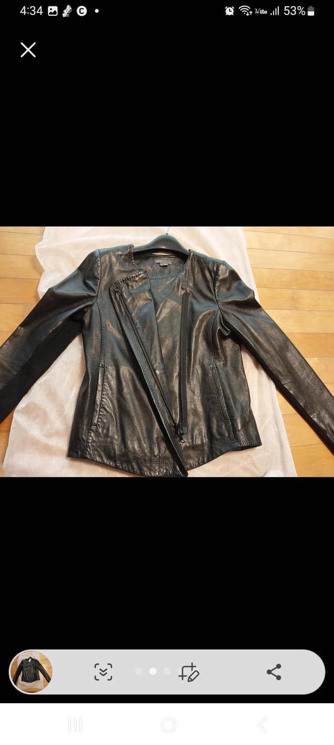 빈스 여성가죽재킷 상품이미지2