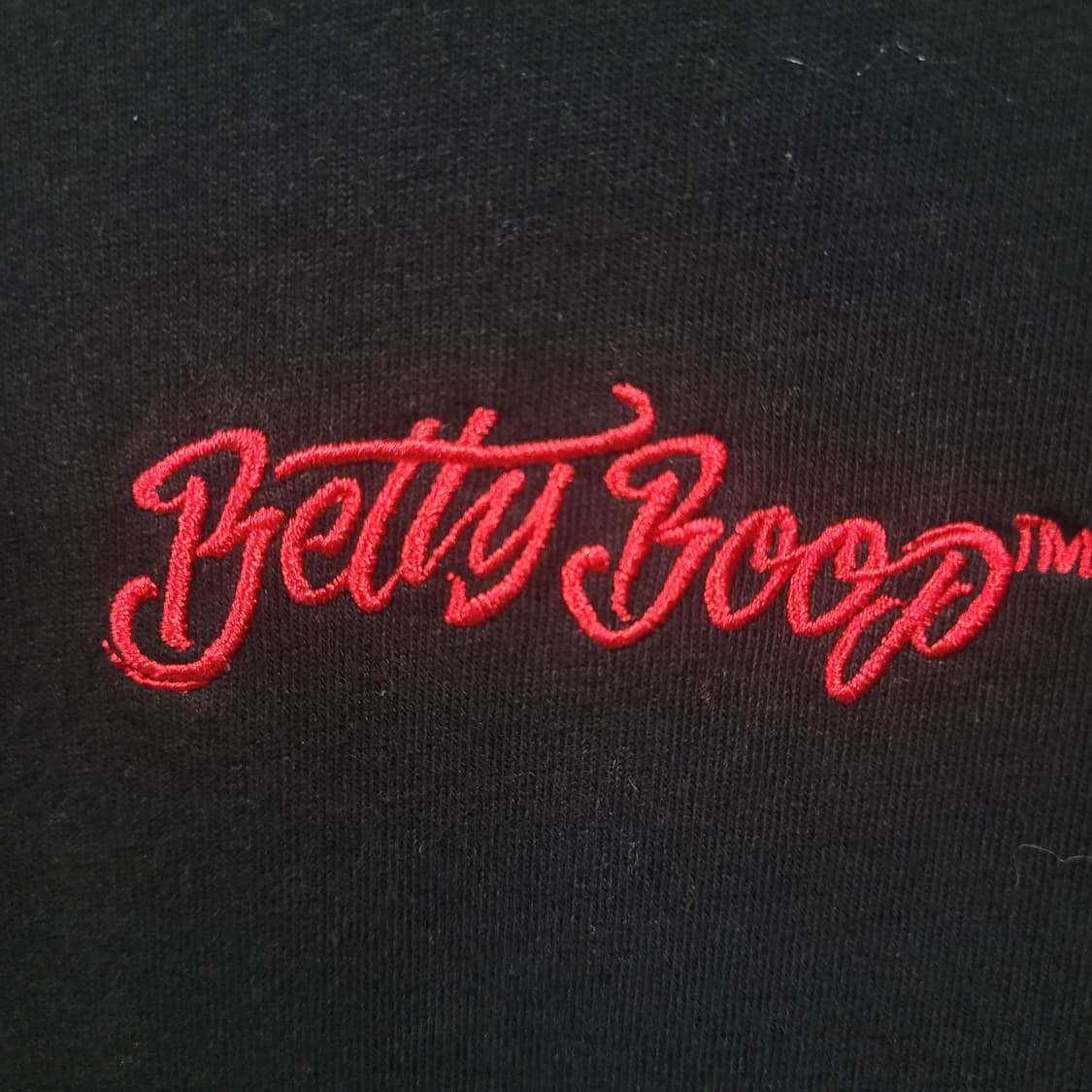 Betty Boop 베티붑 바이크 자수로고 프린팅 셔츠 상품이미지4