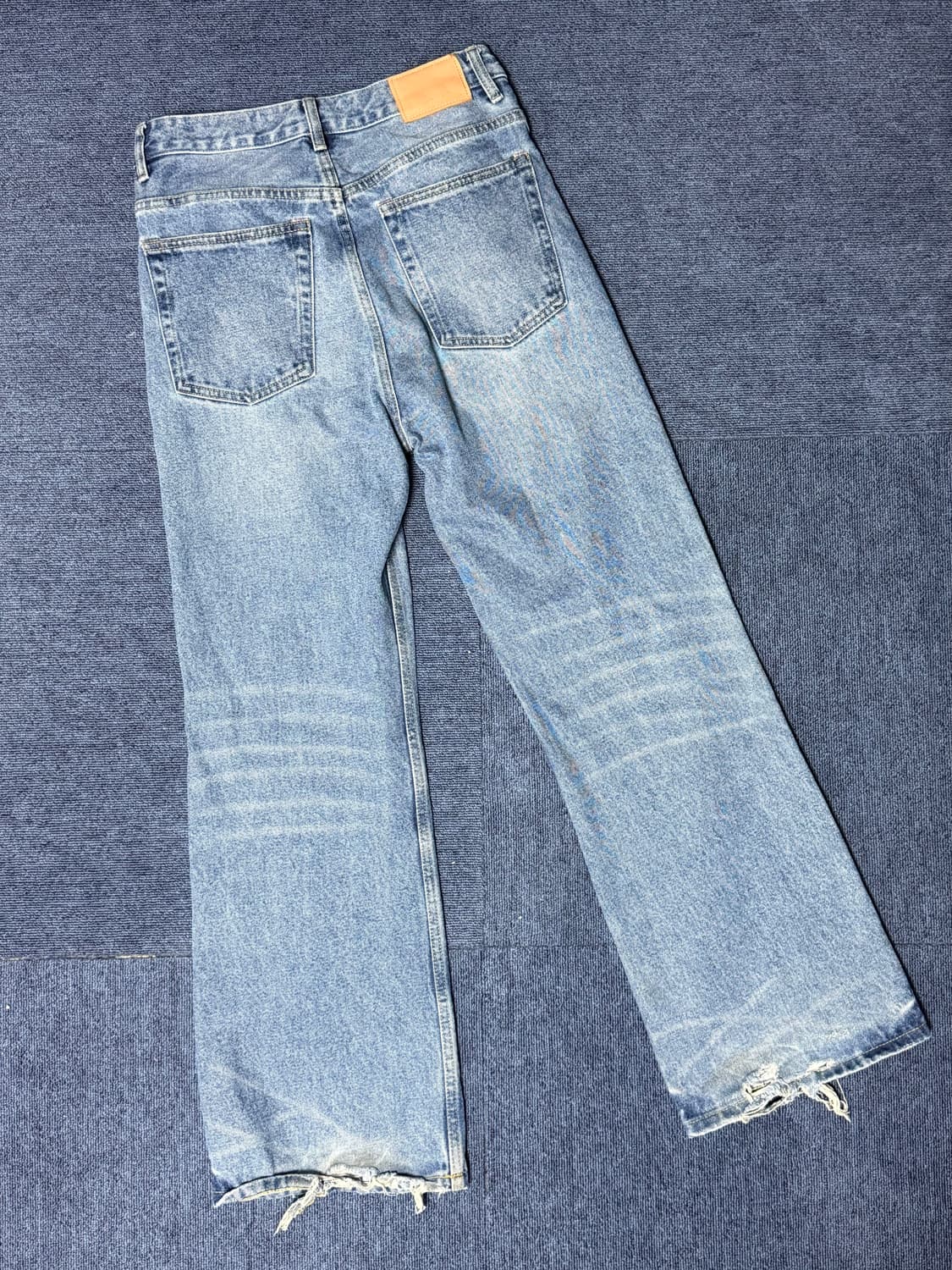 [29] 아크네 스튜디오 2021m 스트레이트 레그 루즈핏 진 상품이미지3