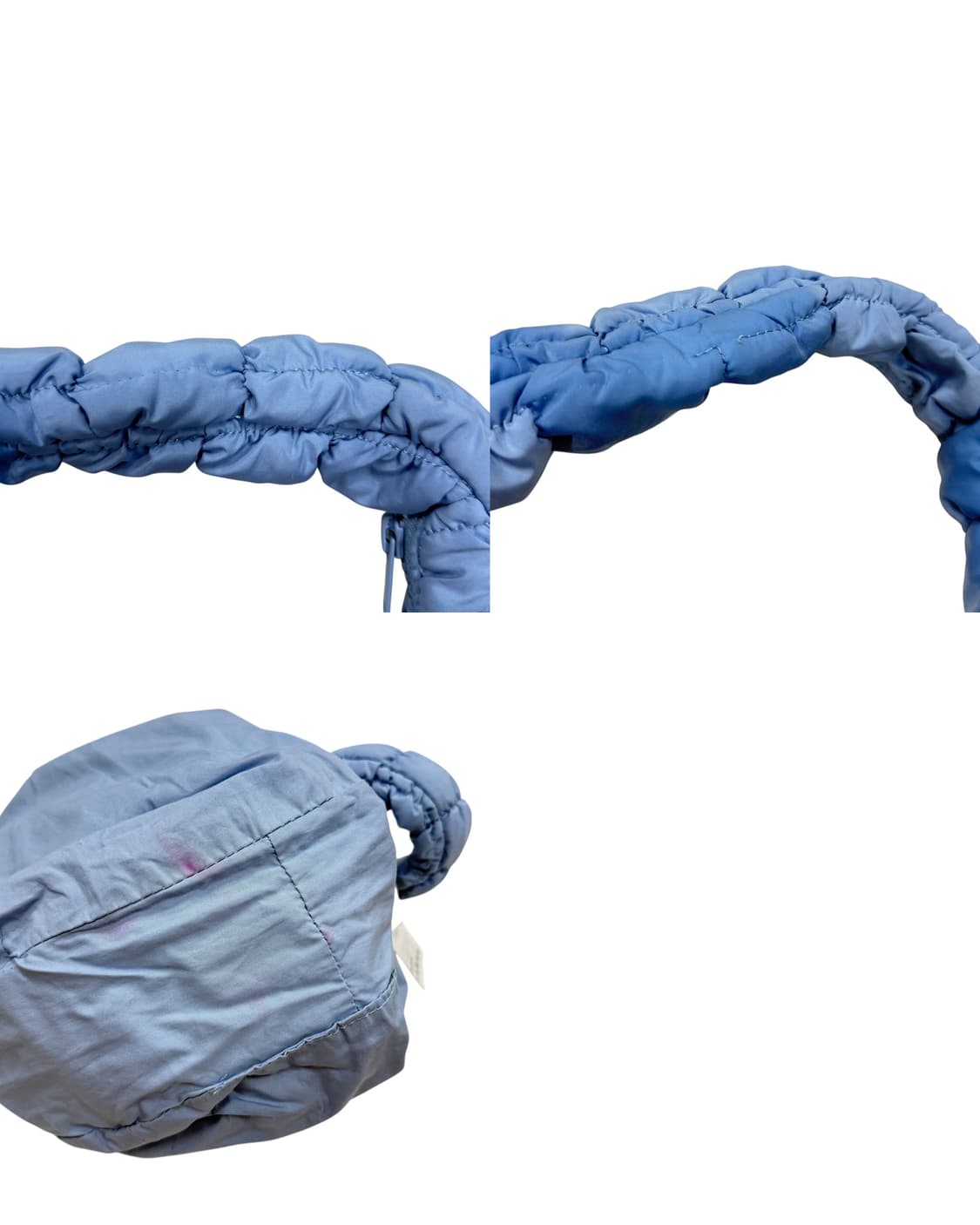 COS 코스 퀄팅 퀄티드 구름 미니백 가방 라이트블루 상품이미지9