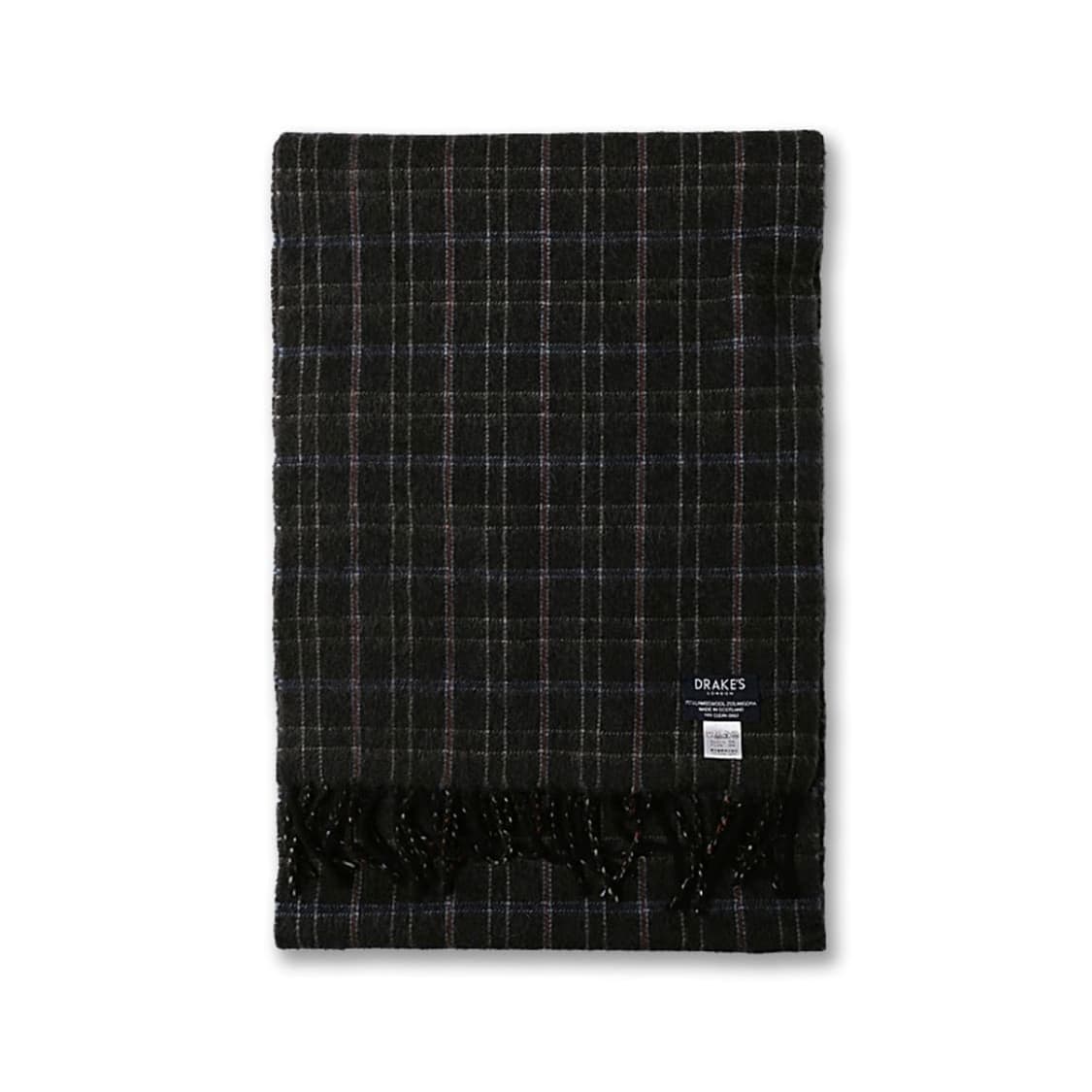 드레익스 차콜 그레이 스코틀랜드 머플러  상품이미지2