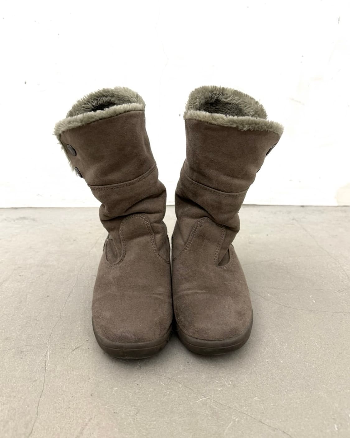 vintage suede boots 상품이미지4