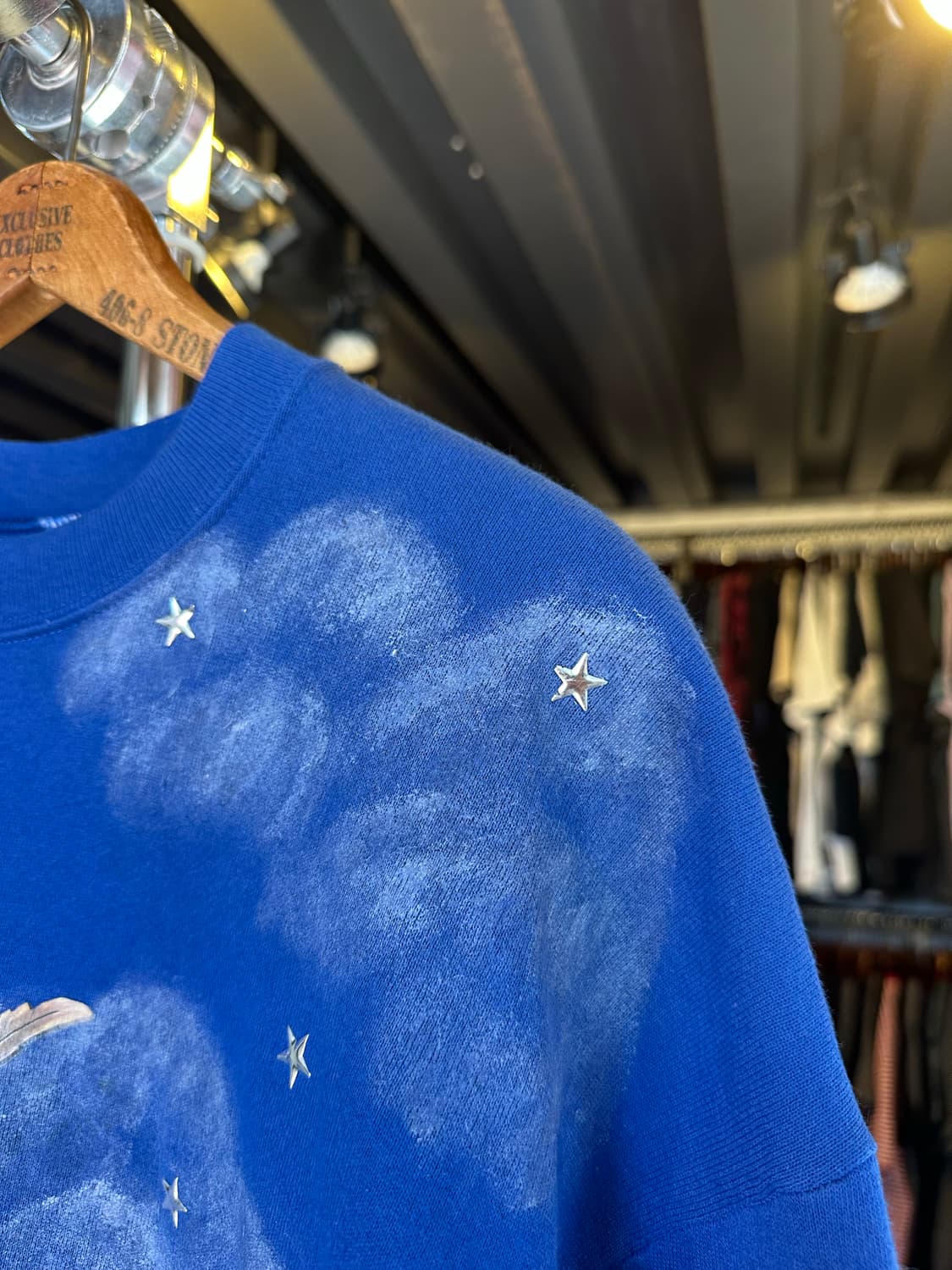 90s Jerzees 50/50 프린팅 스웻셔츠  상품이미지4