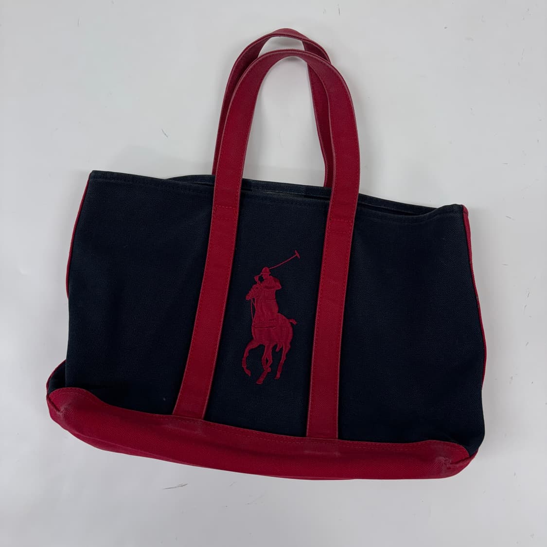 폴로 빅포니 캔버스 토트백 상품이미지4