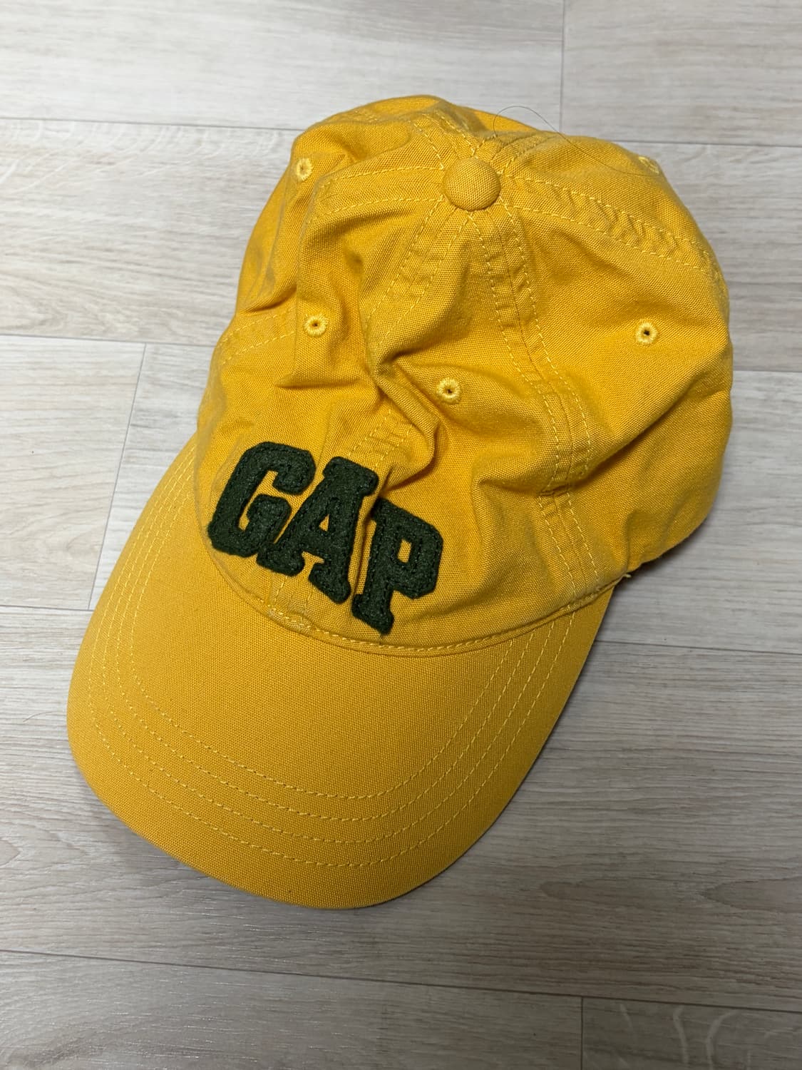 gap 빈티지 옐로우 캡 상품이미지1