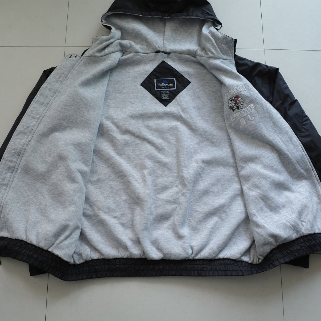 할로웨이 워리어스 후드 바람막이 자켓 L 상품이미지5