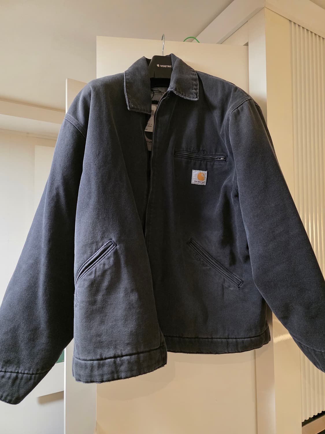 Carhartt WIP OG Detroit Jacket Black Gri 상품이미지1