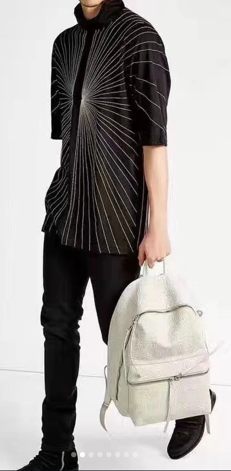 릭오웬스 17SS Ray High Neck Short Sleeve 티셔츠 상품이미지5