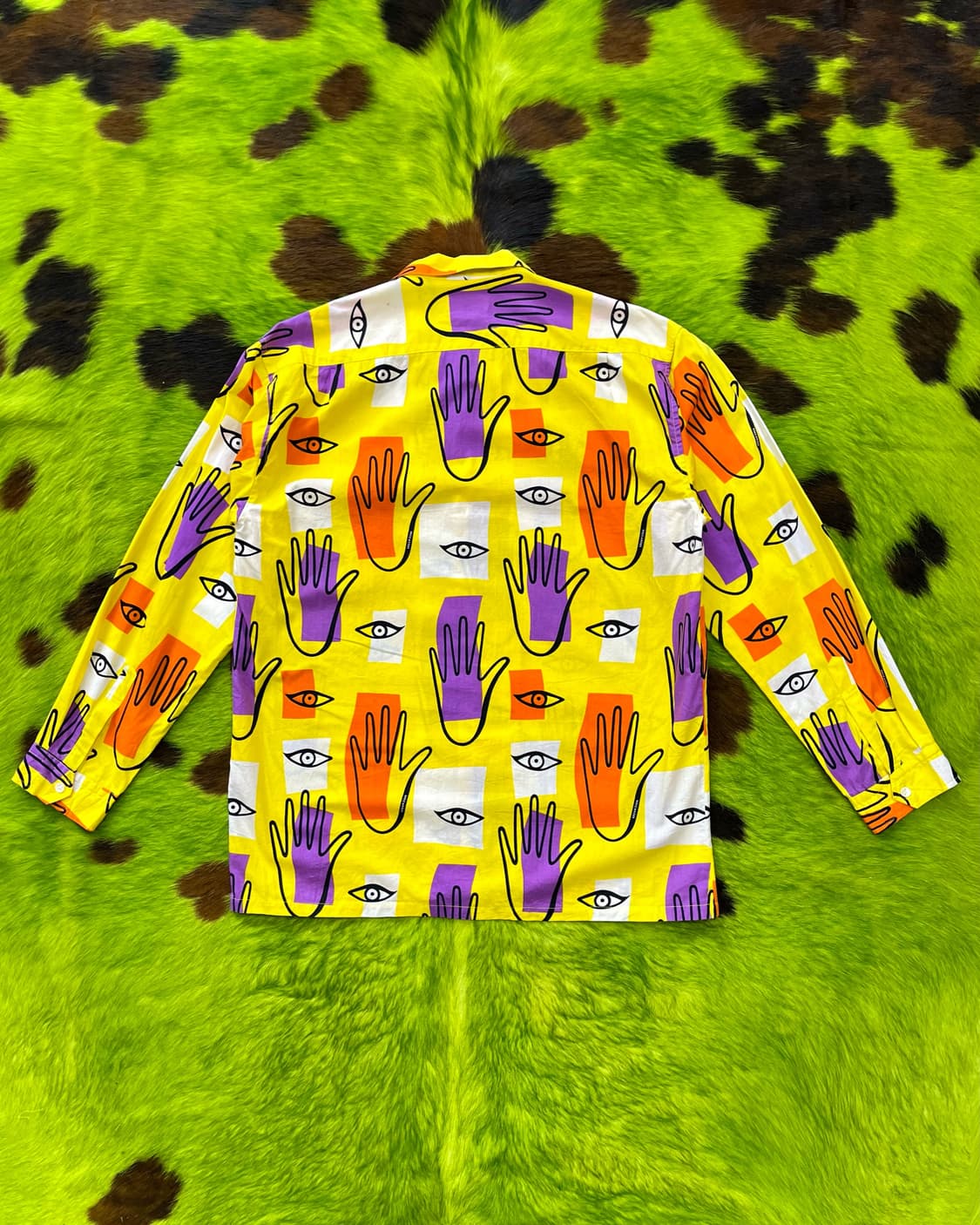 1980s CREAM SODA Psychedelic Print Shirt 상품이미지9