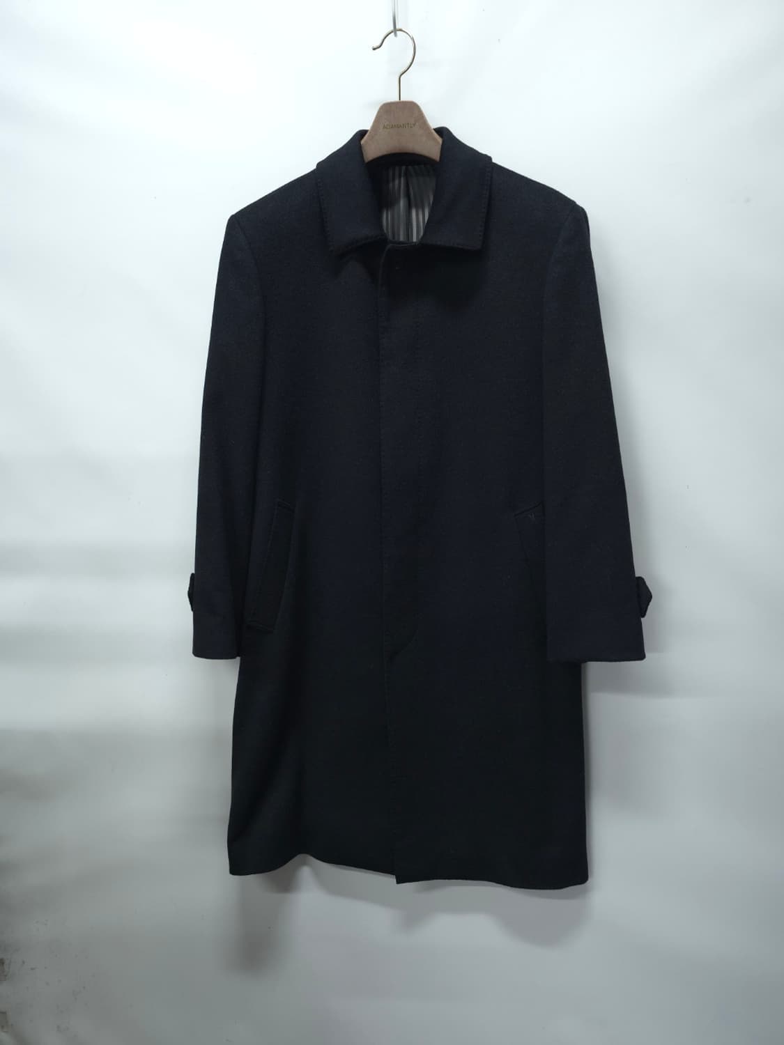 갤럭시 남성 캐시미어 체스터필드코트 (105사이즈) 상품이미지1