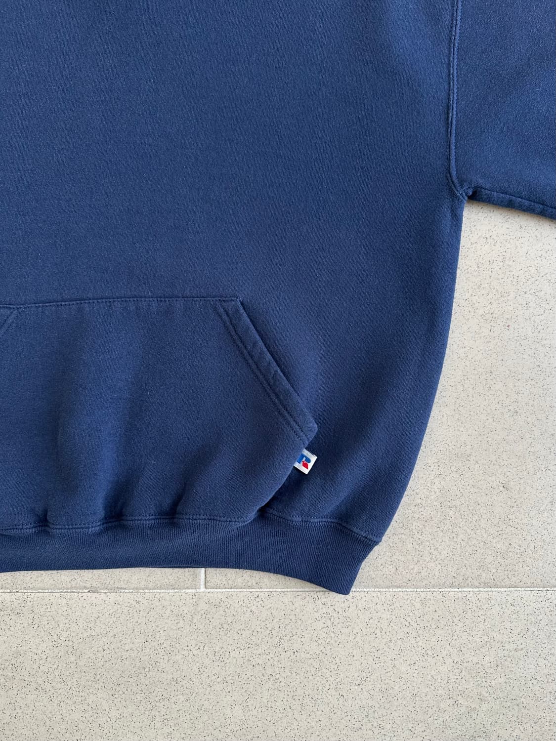 90s 빈티지 러셀 후드 네이비 M 상품이미지3