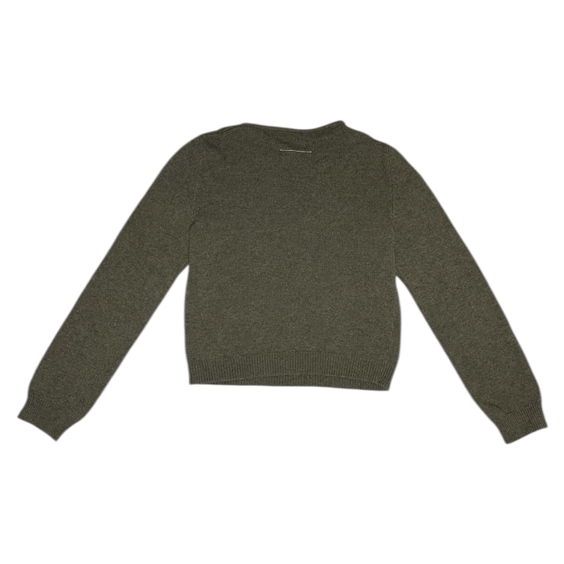 MM6 Number printed Cut-Out Wool Sweater 상품이미지4