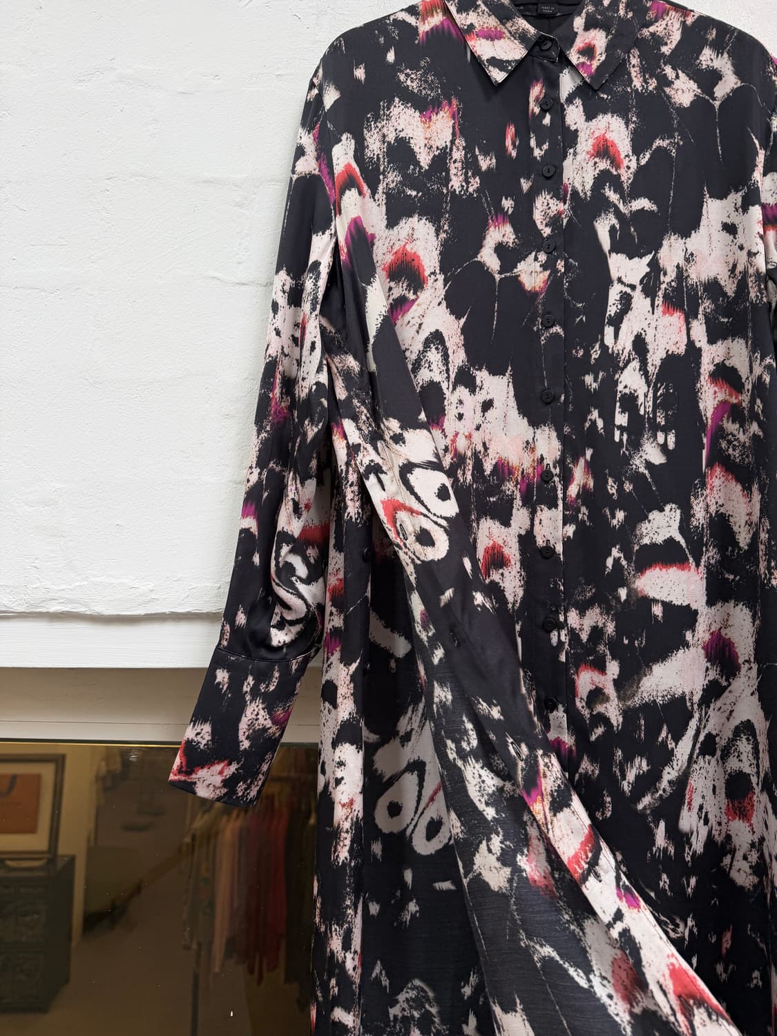 AllSaints 올세인츠 안냐 윙 셔츠 드레스 XS 상품이미지8