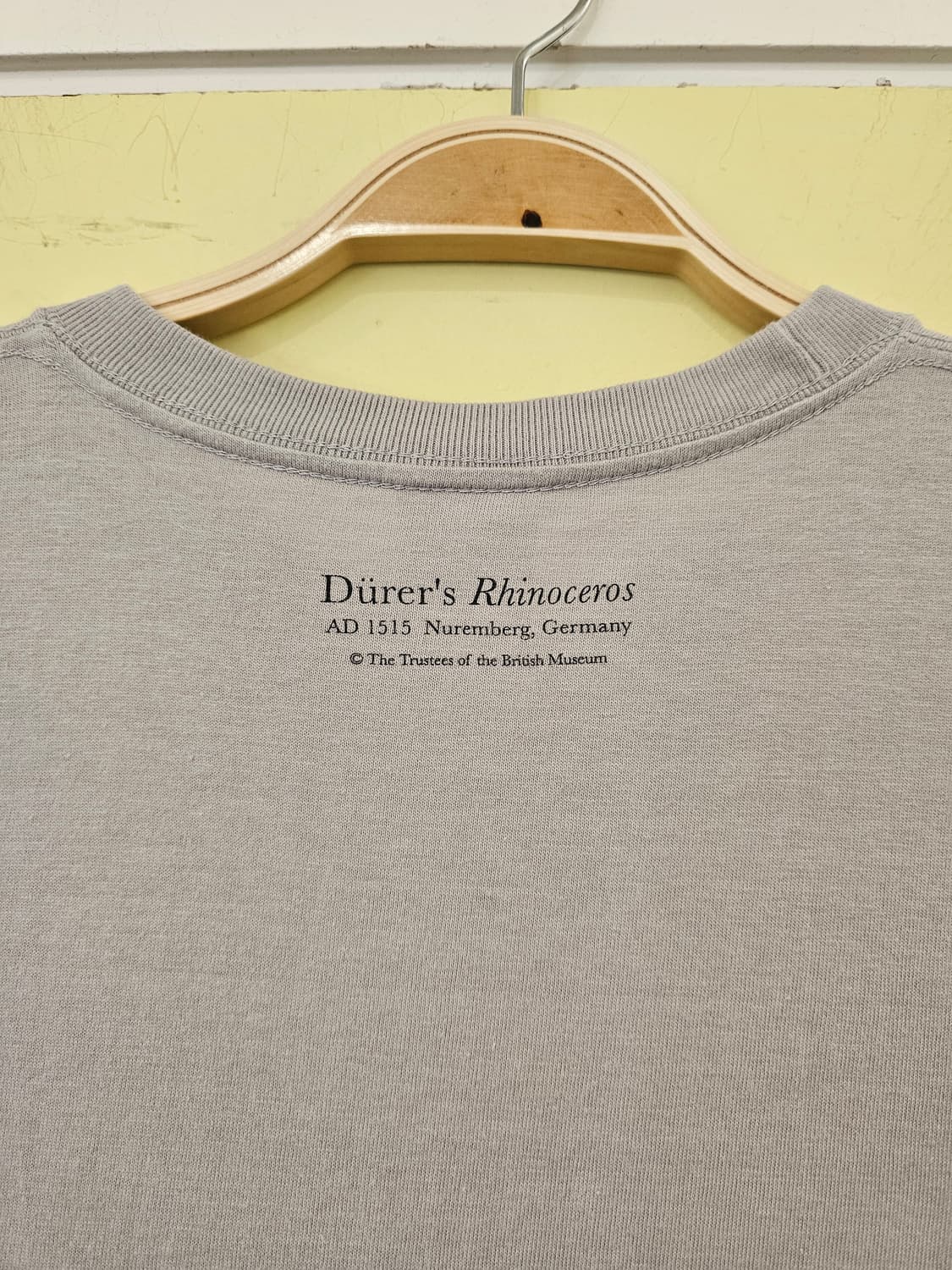 United Athle 뒤러의 코뿔소 아트프린팅 반팔 상품이미지4