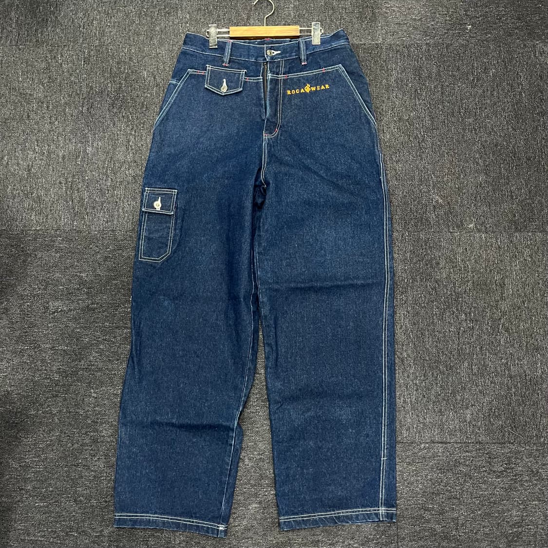 로카웨어 힙합 데님팬츠 상품이미지5