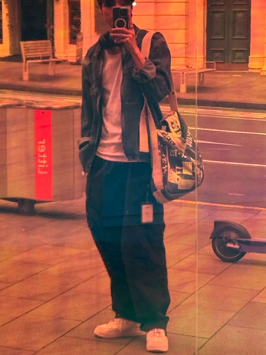 COS(코스) 데님 투웨이 집업 자켓 XL 상품이미지8