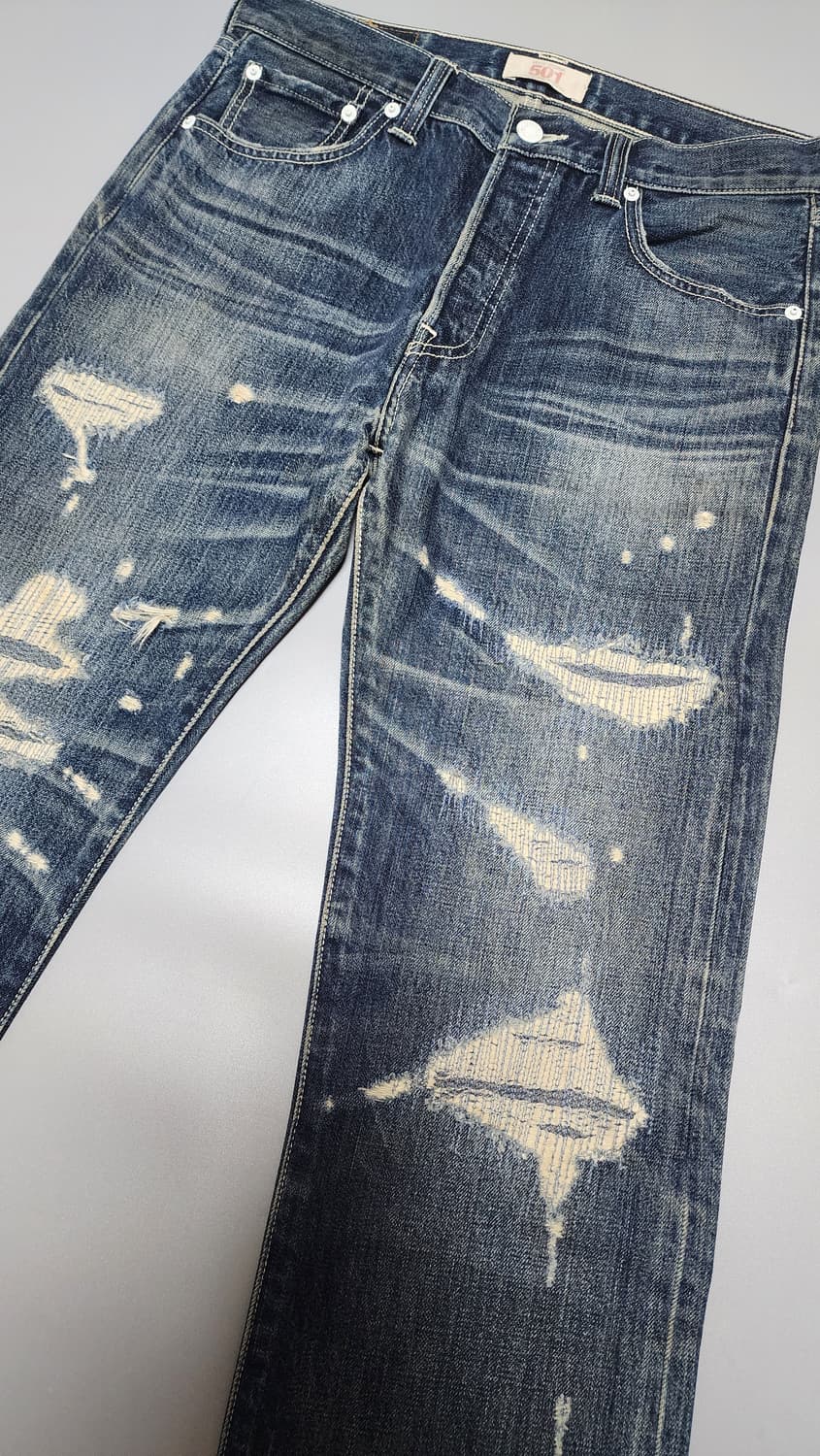 리바이스 501 디스진 (W30) # LEVIS 기무라타쿠야 상품이미지4