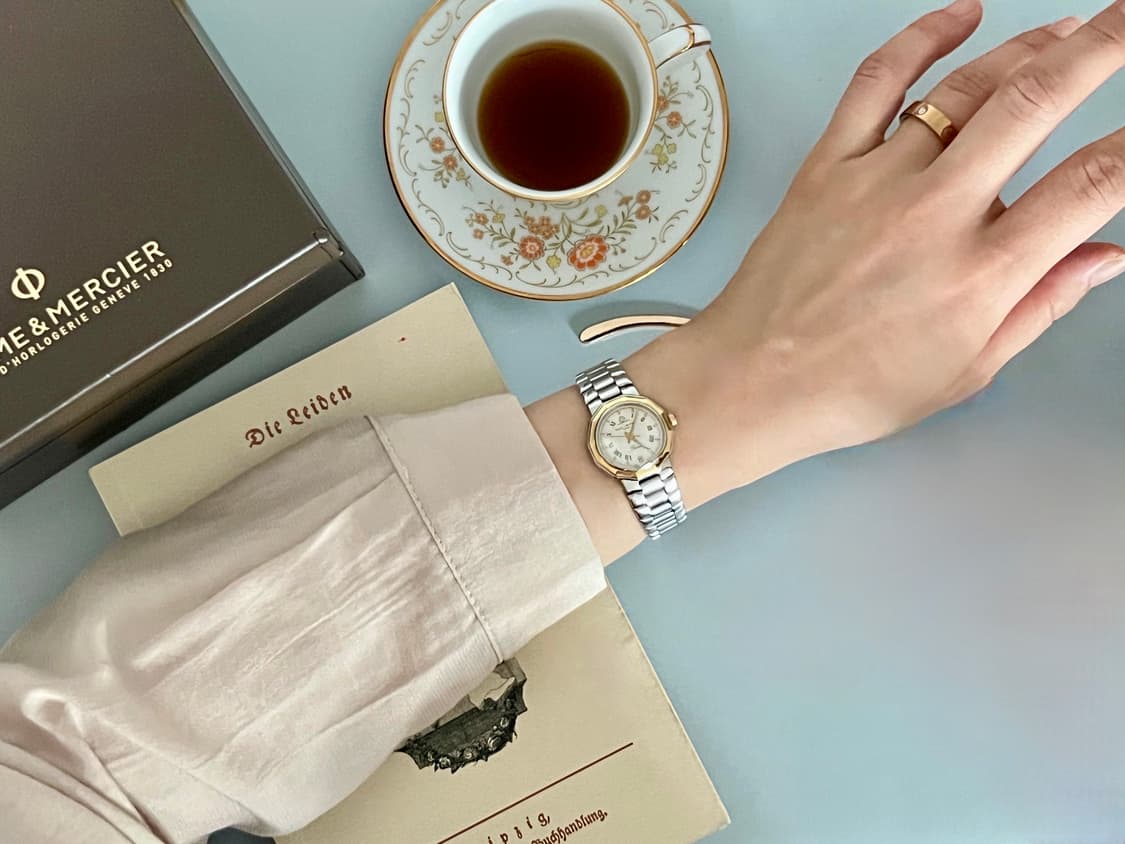 BAUME & MERCIER 보메 메르시에 리비에라 18k골드 콤비 시계 상품이미지9