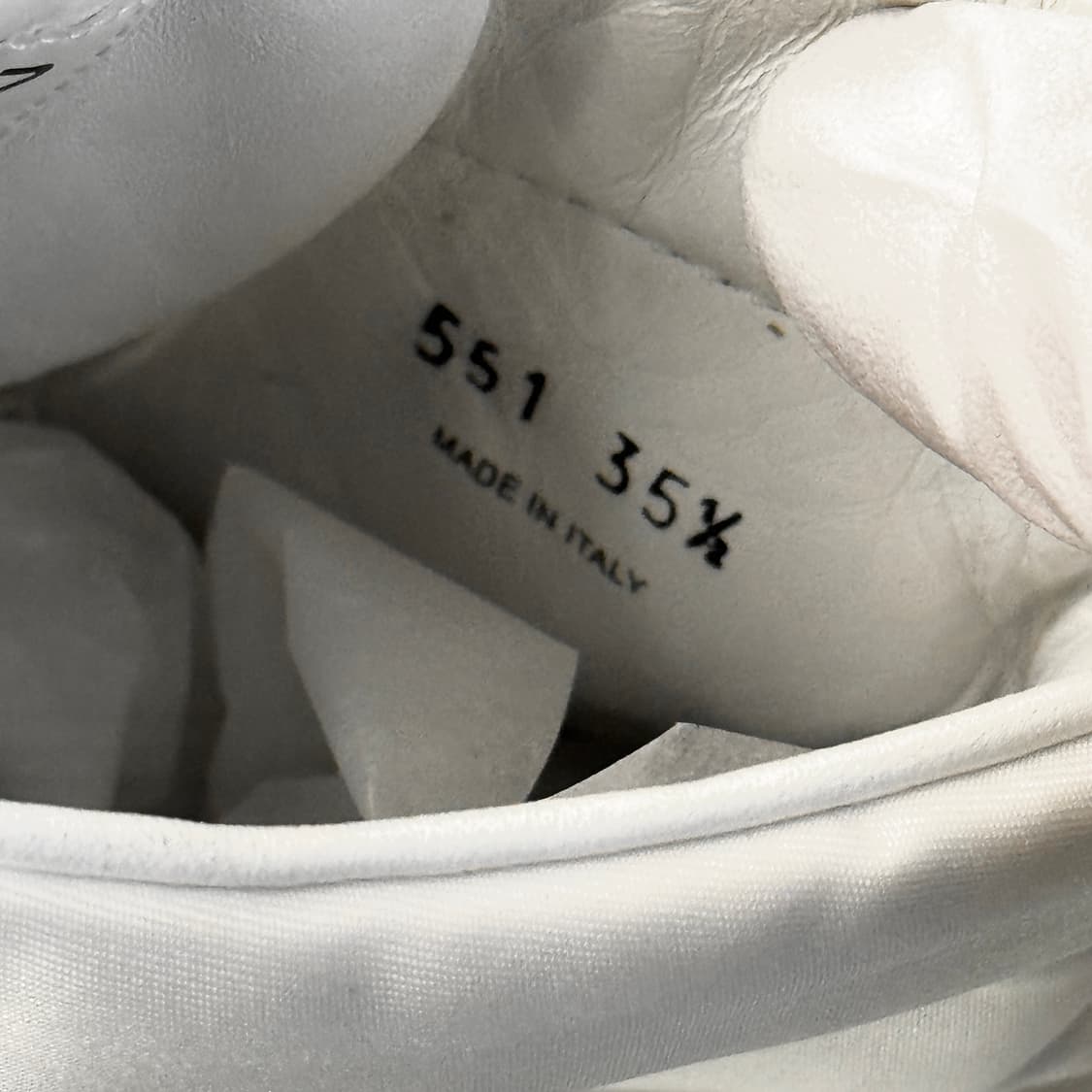 [정품] 프라다 리나일론 모노리스 하이탑 스니커즈 235사이즈 상품이미지6