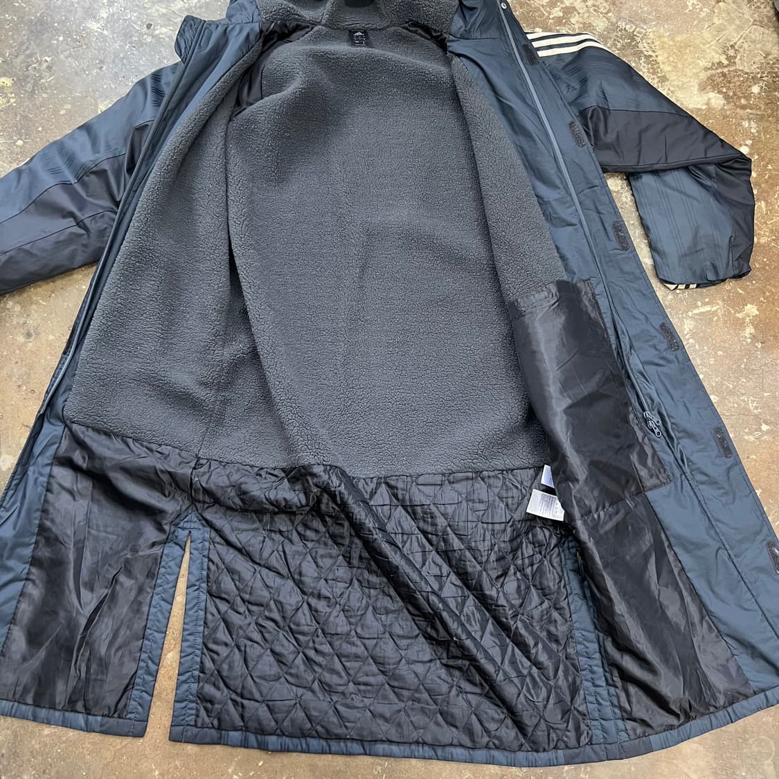 100) 아디다스 재팬 벤치파카 점퍼 자켓 롱패딩 점퍼 상품이미지5