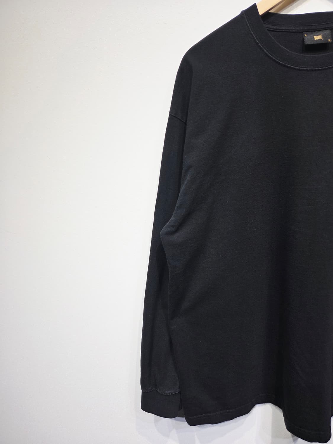 브라운브레스 롱 슬리브 블랙 티셔츠_XL 상품이미지3