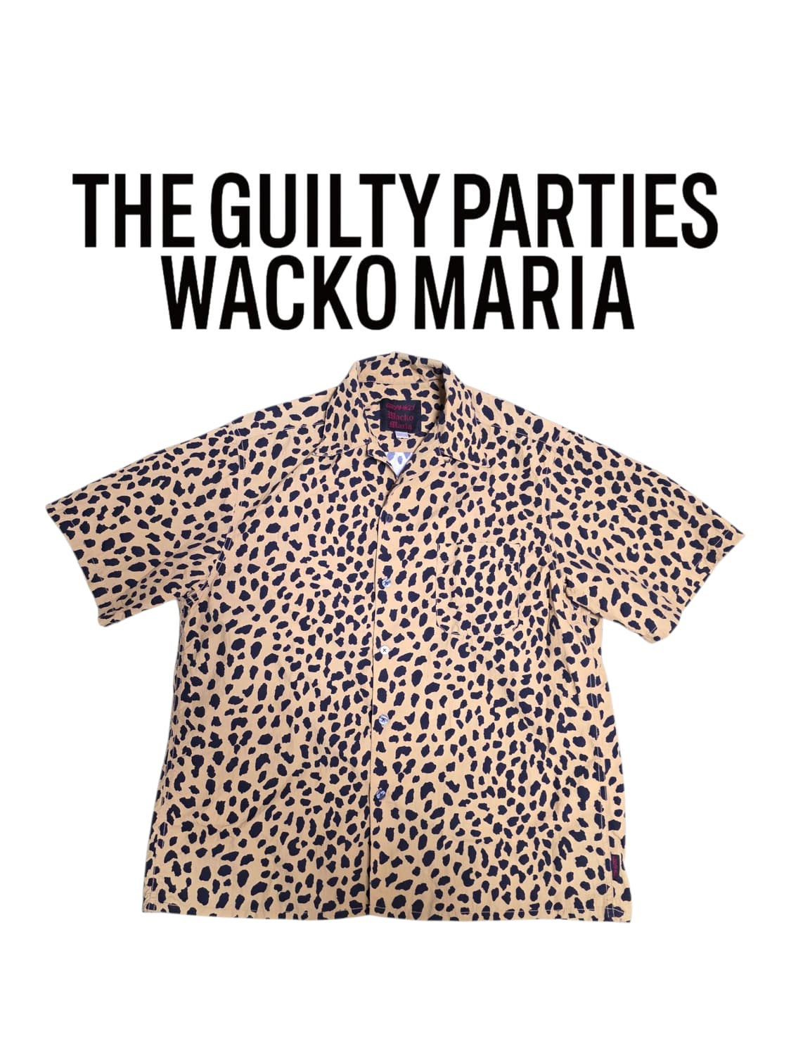 [M] Wackomaria x Gramicci 와코마리아 레오파드 셔츠 상품이미지1