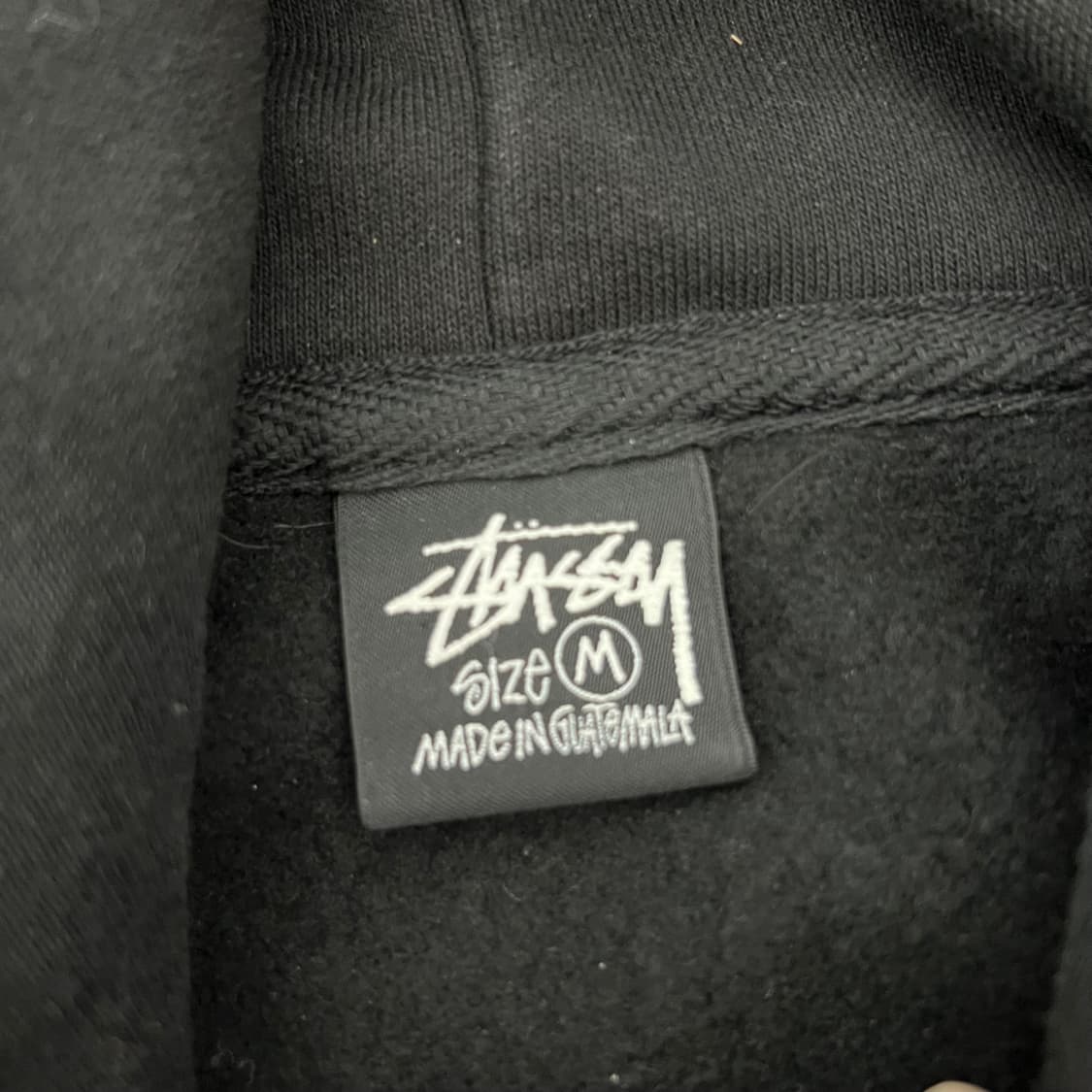 스투시 베이직 스탁 런던 로고 후디 블랙 상품이미지5