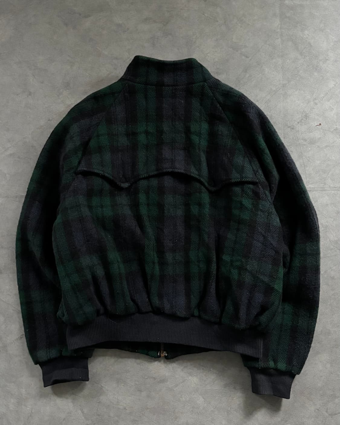 Polo 폴로 80‘s 블랙와치 울 헤링턴 자켓 상품이미지4