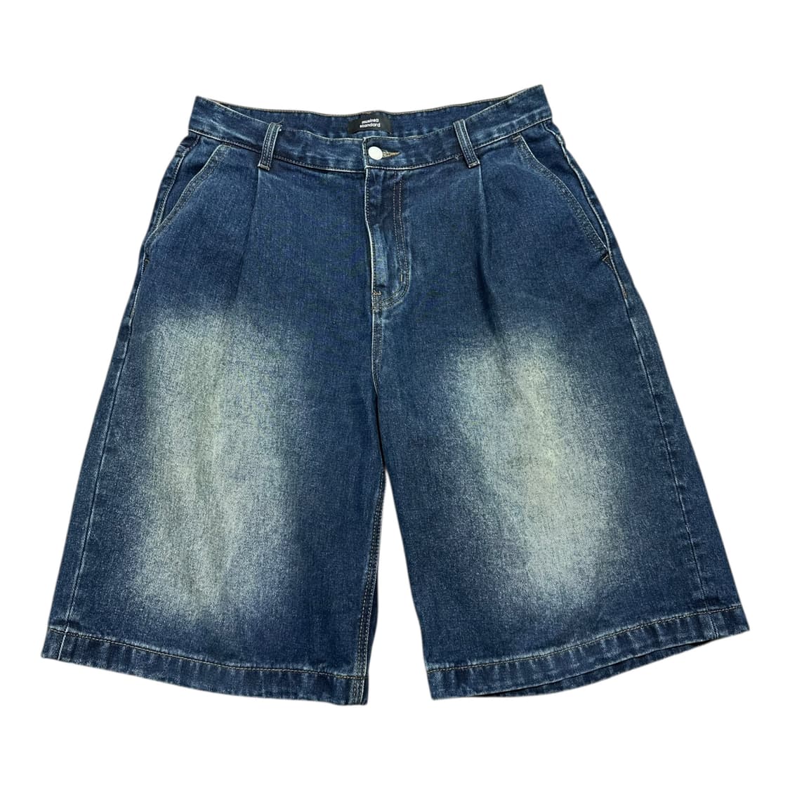 ✨ (바배) 무신사 스탠다드 버뮤다 레귤러 데님 팬츠 상품이미지1