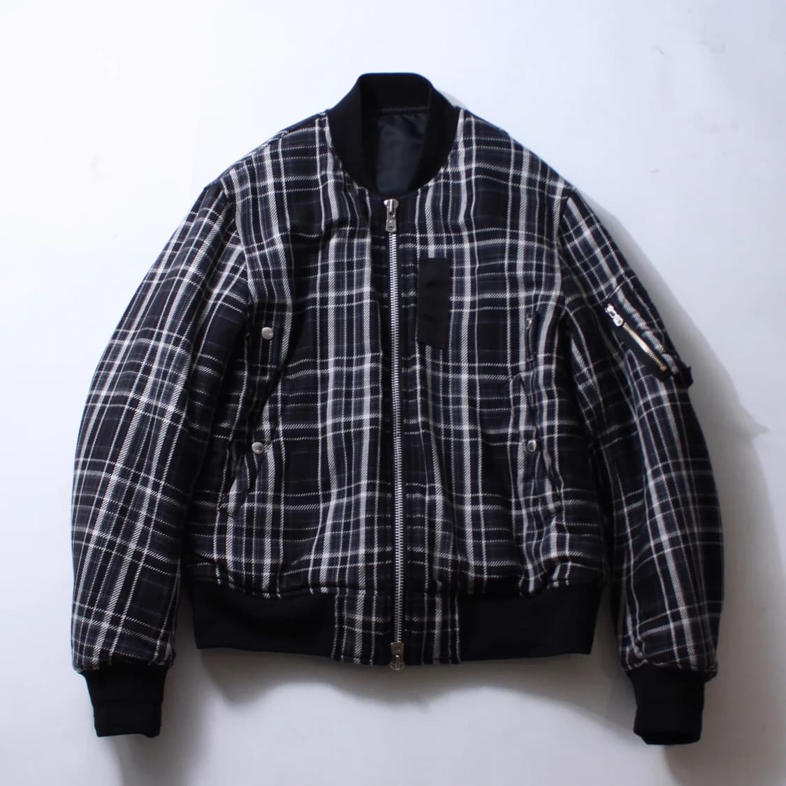 [46] 더 솔로이스트 플란넬 플라이트 자켓 25AW 상품이미지9