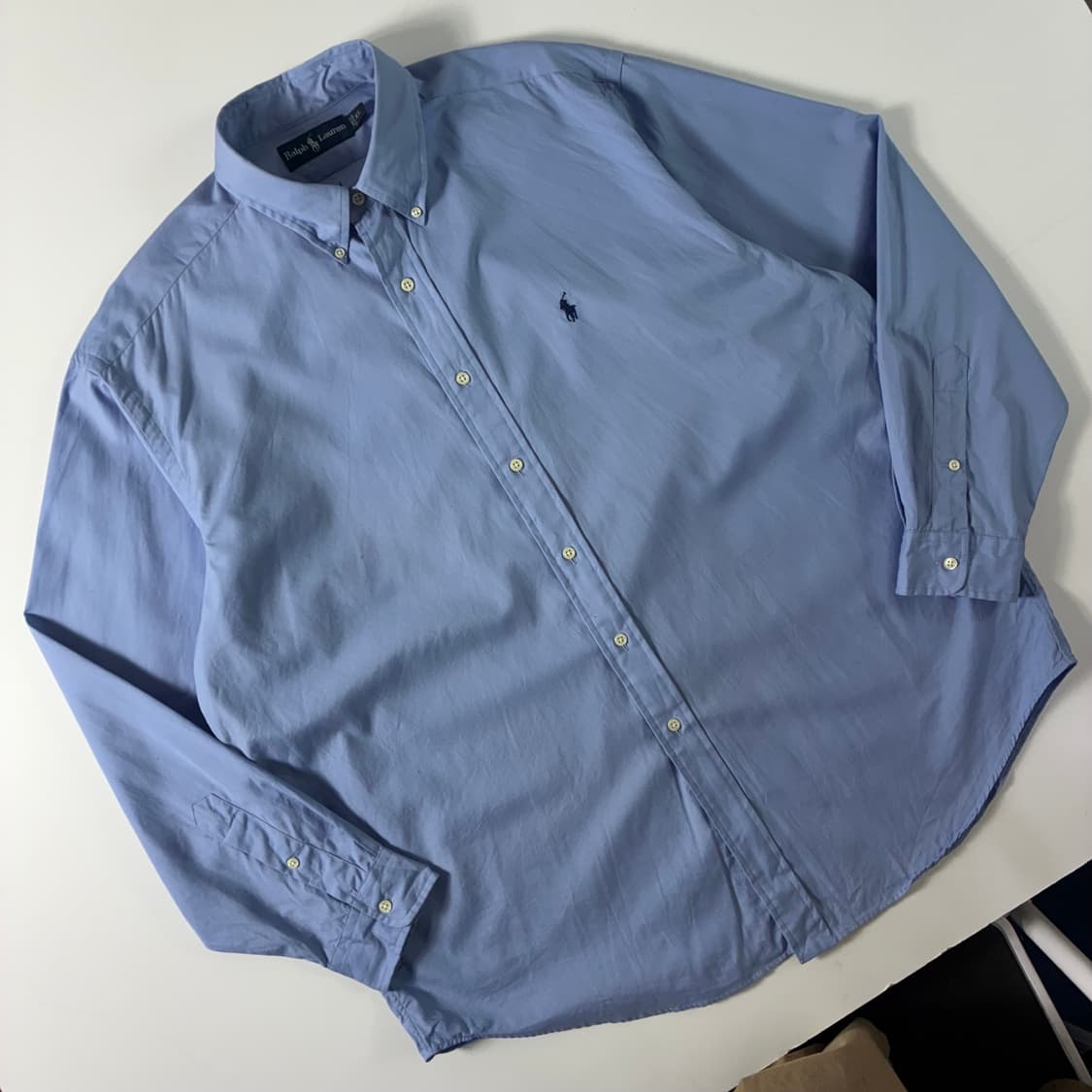 Polo  폴로 랄프로렌 자수 코튼 소라 셔츠  상품이미지2