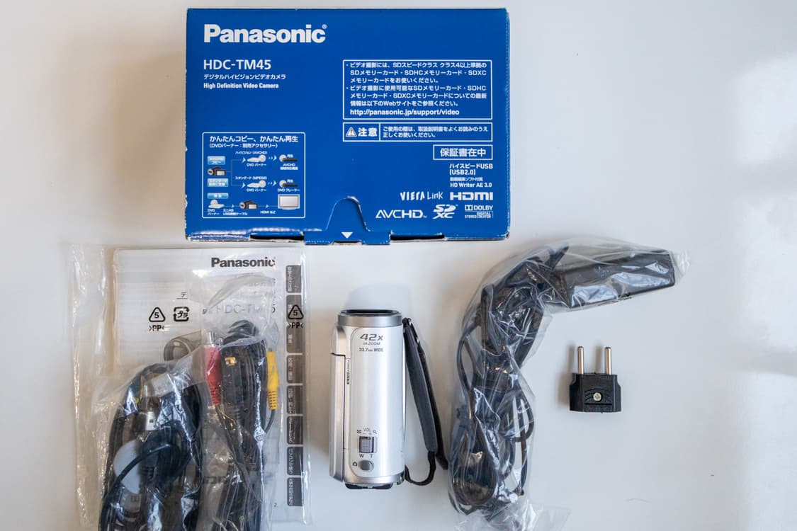 Panasonic HDC-TM45 / 빈티지 디지털 캠코더 상품이미지9