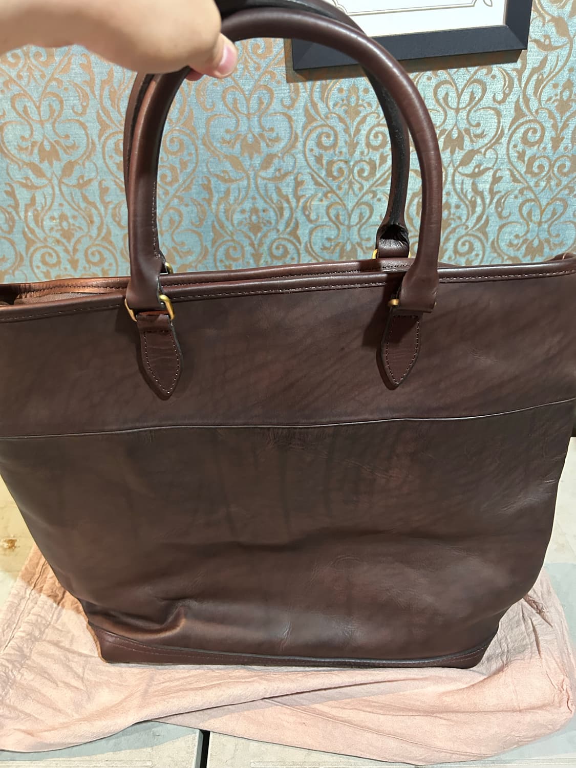 VASCO LEATHER NELSON 2 WAY BAG / COW HID 상품이미지2