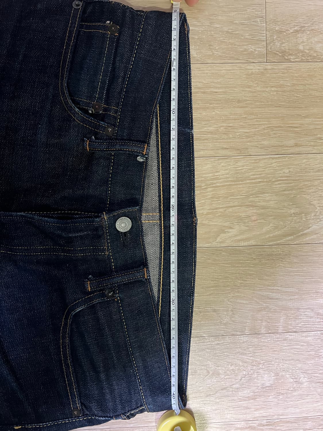 (L)와코마리아 셀비지 데님 상품이미지5