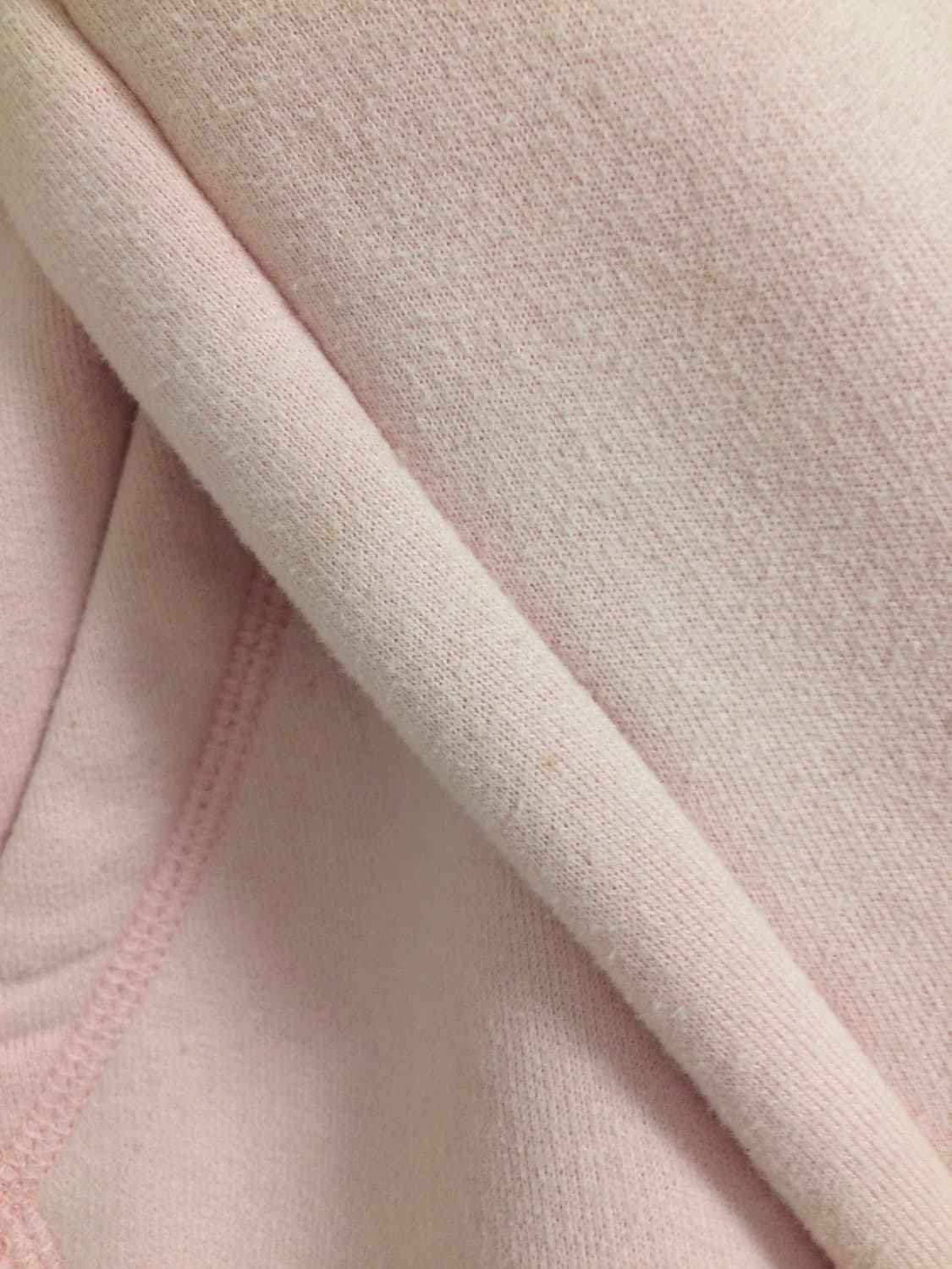 빈티지 아베크롬비 연핑크 딸기우유 베이비 핑크 후드집업 XL 상품이미지5