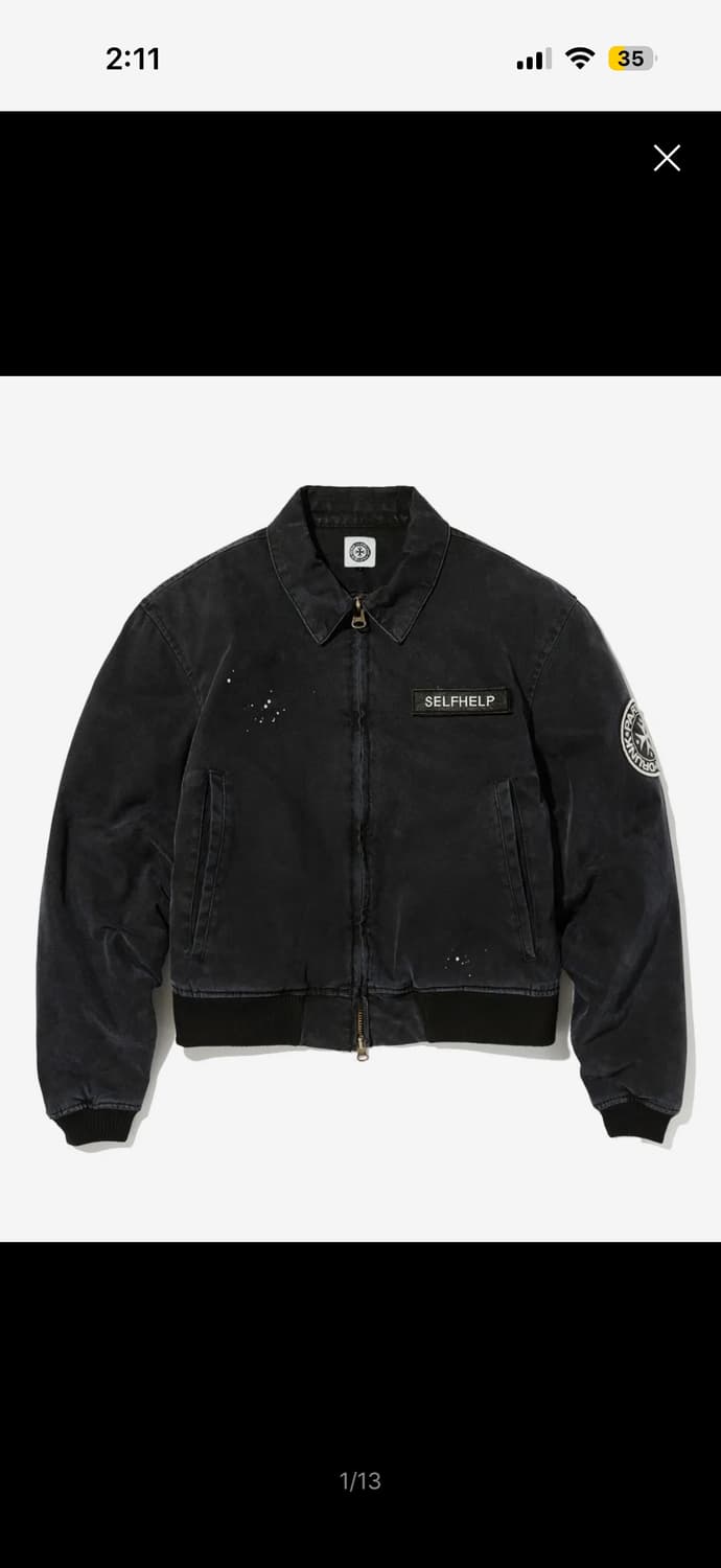 PCDP 워시드 페인티드 워크자켓 상품이미지1