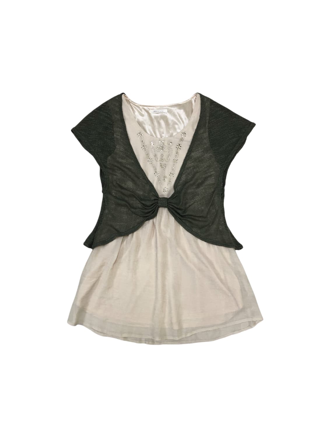 엑시즈팜 레이어드st 튜닉 원피스 상품이미지1