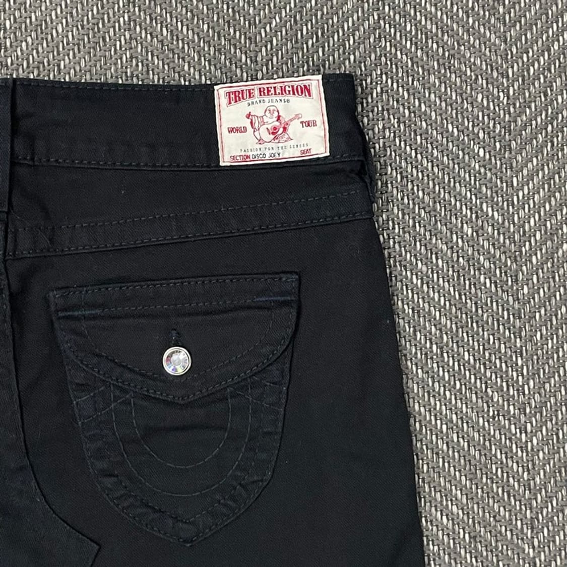 트루릴리전 큐빅 데님 스커트 v0145 상품이미지6