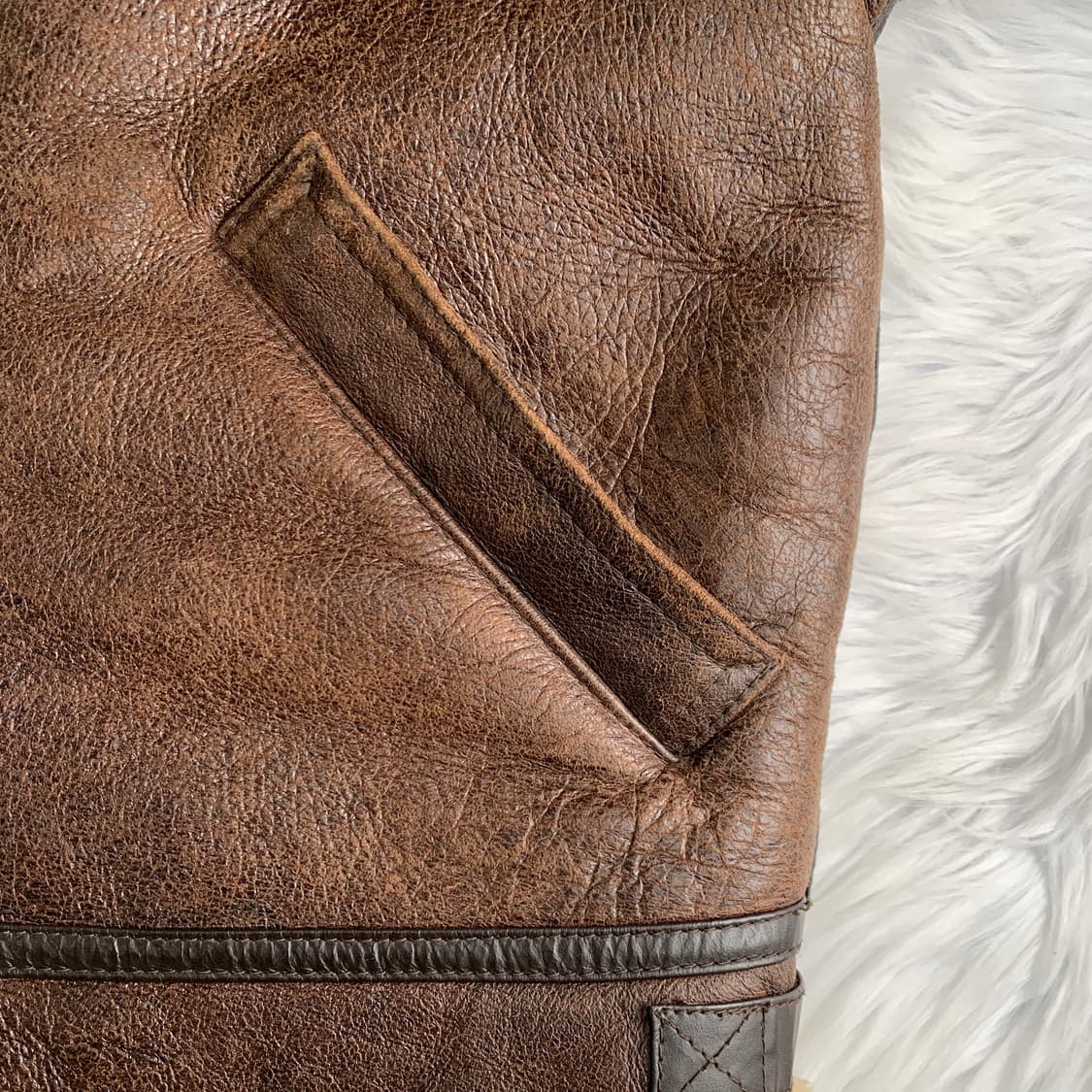 U.S. ARMY 에어포스 B-3 TYPE 무스탕 1702 상품이미지7