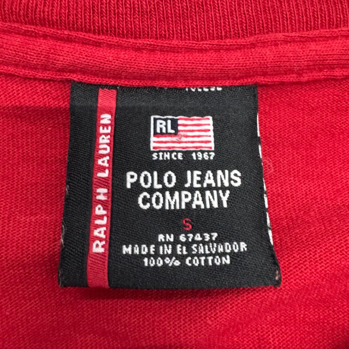 폴로 롱슬리브 레드 상품이미지5