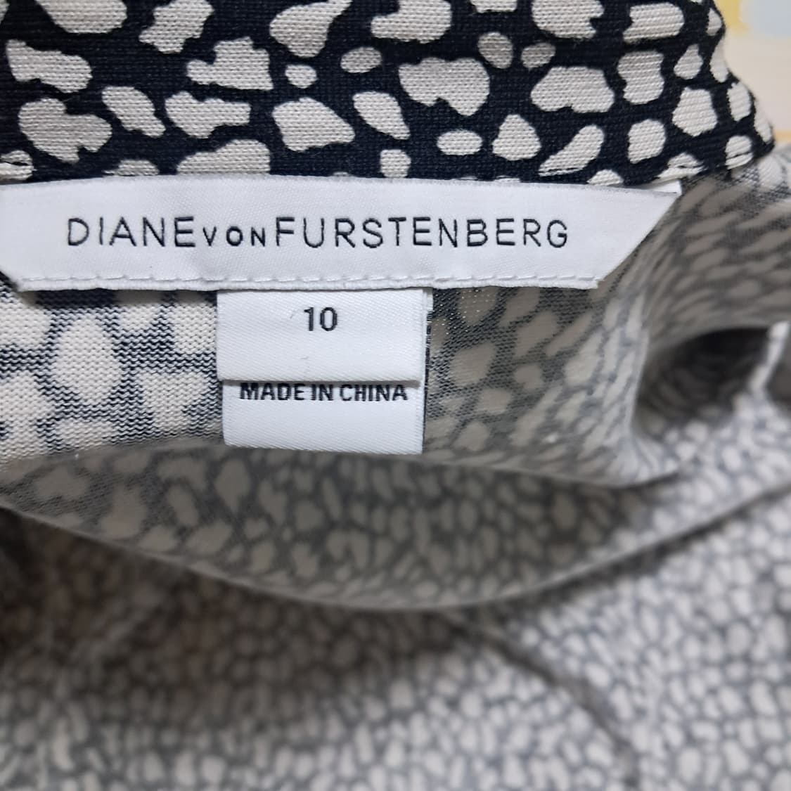 DVF(다이앤본퍼스텐버그) 랩 원피스 10(약55~66)상태최상 상품이미지6