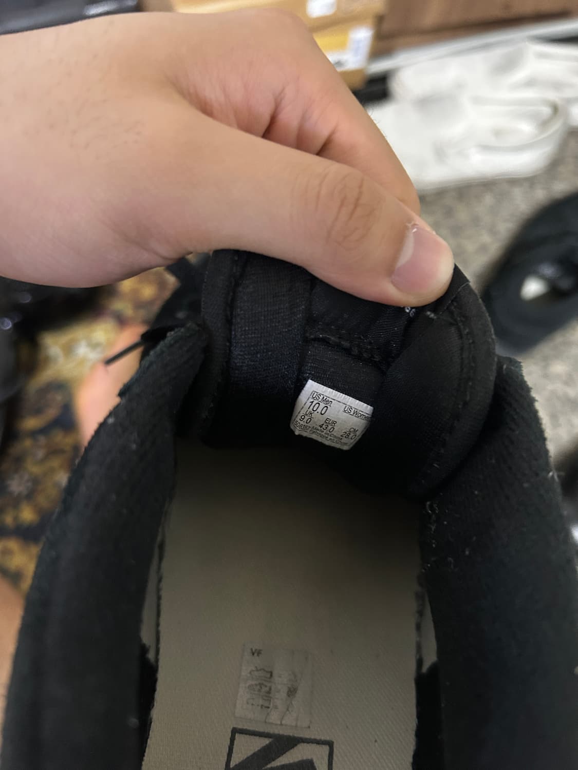 반스 하프캡 올블랙 280 상품이미지3