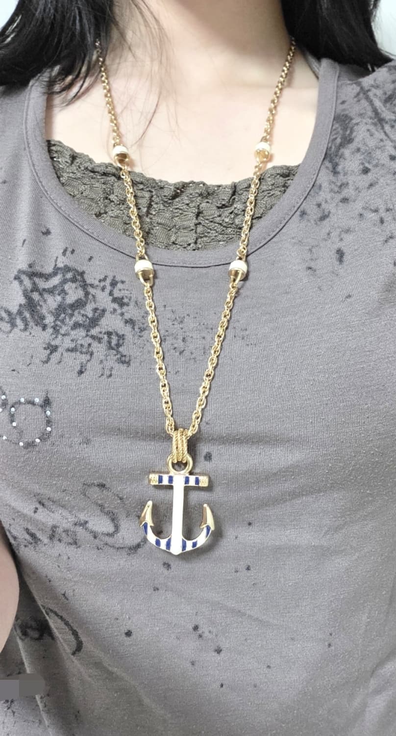 갸루 마린 골드 목걸이 상품이미지3