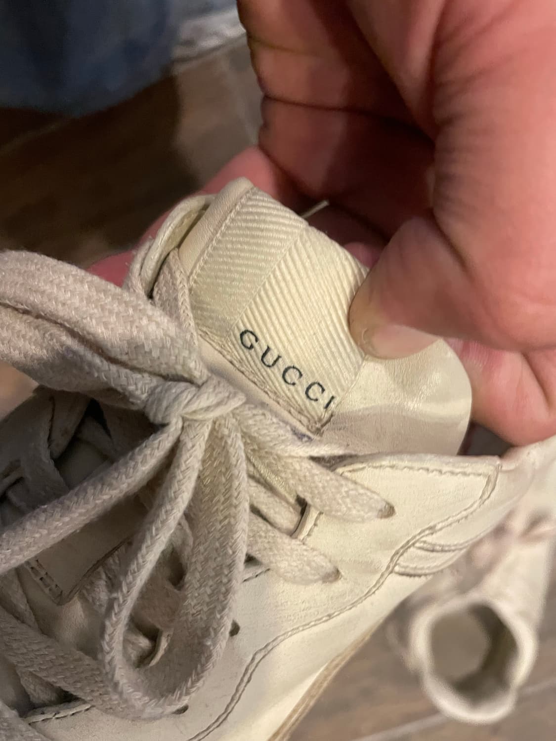 구찌 아이보리 스니커즈 어글리슈즈 240 상품이미지3