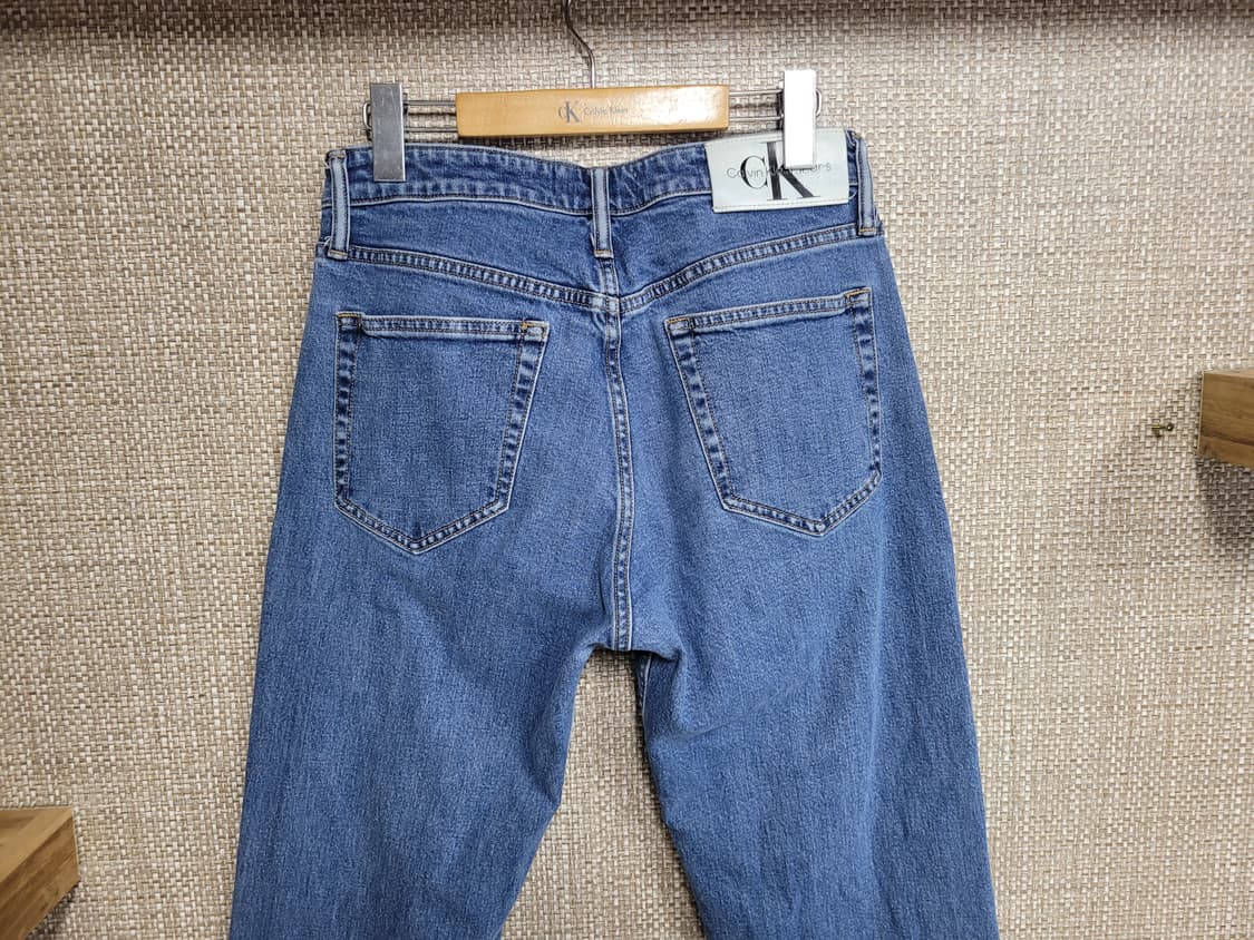 30인치 캘빈클라인 창바지 90S 핏 중청 아메카지  상품이미지3