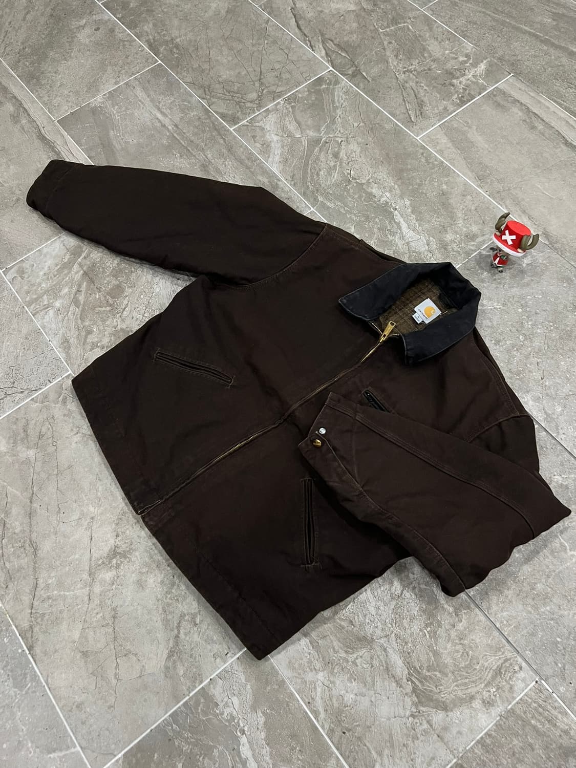 ( XL) 칼하트 디트로이트 자켓 J97 DKB 다크브라운 상품이미지7