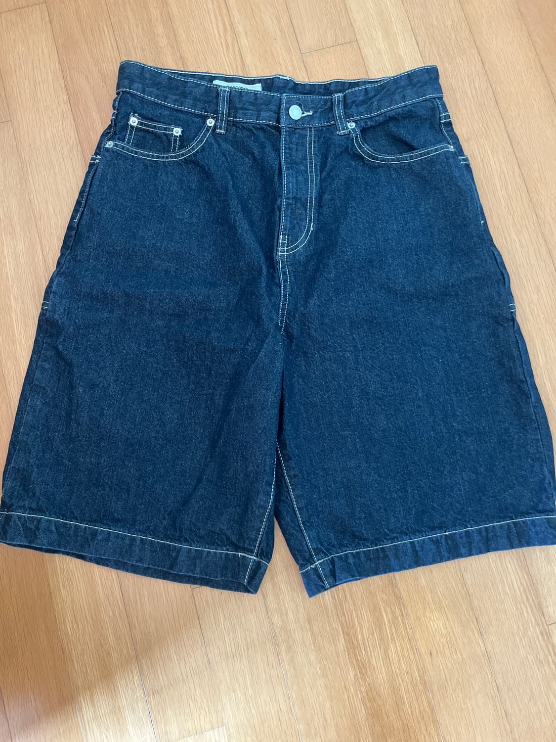 8seconds 생지 데님 버뮤다 팬츠 상품이미지1