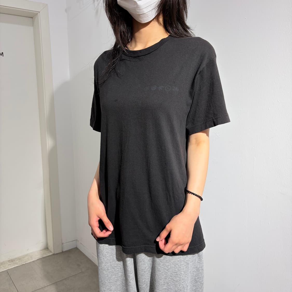  00s Stussy 크라운 프린팅 반팔 티셔츠 상품이미지2