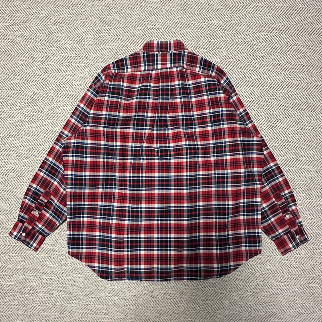 POLO RALPH LAUREN big shirt check red 상품이미지2